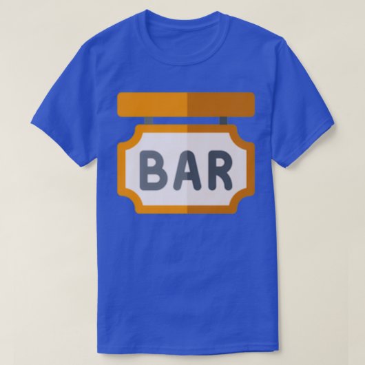 別のバー記号 Tシャツ (デザイン正面)
