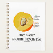 別のピーチデイの桃の解剖学を持っている プランナー手帳 (正面)