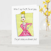 別のファクト、別のファクトのユーモアのカード カード (黄色い花)