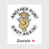 別のプリン?再び面白いプーンの結び目 シール (シート)