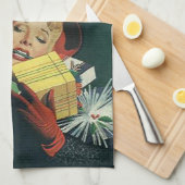 別のホリデーメルト遠くにダウンからのシュガープラム キッチンタオル (四つ折り)