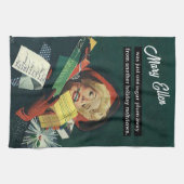 別のホリデーメルト遠くにダウンからのシュガープラム キッチンタオル (横)