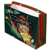 別のホリデーメルト遠くにダウンからのシュガープラム ラージペーパーバッグ (裏面アングル)