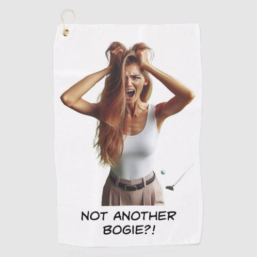 別のボギーではない?! – 女子ゴルフタオル ゴルフタオル (正面)