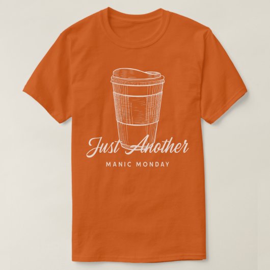 別のマニック月曜日1 Tシャツ (デザイン正面)