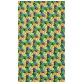 別のマルディグラポップ・アートのスファッション テーブルクロス (正面)