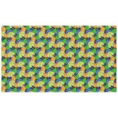 別のマルディグラポップ・アートのスファッション テーブルクロス (正面(横))