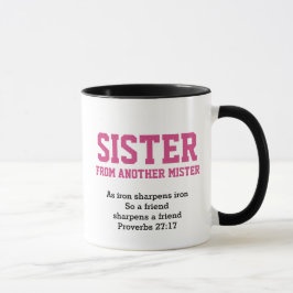 別のミスターのクリスチャンBFFの友人からの姉妹 マグカップ