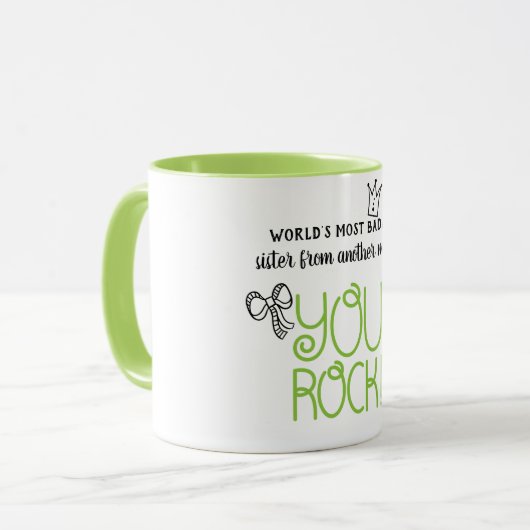 別のミスターマグカップからの世界で最も悪い姉妹 マグカップ (正面左)