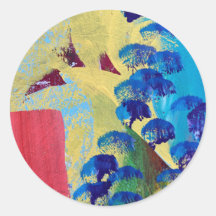 別の世界でのシールとシールのデザイン