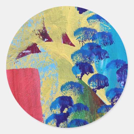 別の世界でのシールとシールのデザイン ラウンドシール (正面)