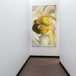 別の世界の抽象芸術芸術への出発 キャンバスプリント