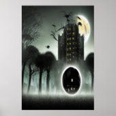 別の世界へのゲートウェイ | AIアートポスター ポスター (正面)