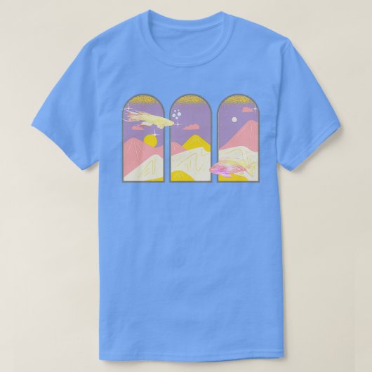 別の世界への窓 Tシャツ (デザイン正面)