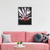 別の世絵を描界バイアルフレッドキツネ キャンバスプリント (インサイチュ (リビング))