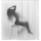 別の人はシャワーのセクシーな女の子 シャワーカーテン (正面)