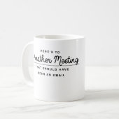 別の会議へ コーヒーマグカップ (正面左)