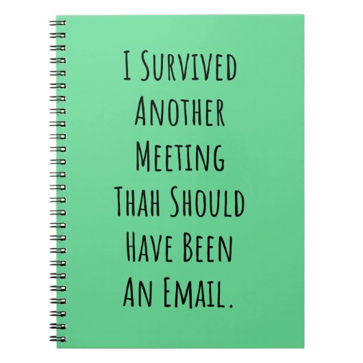 別の会議 ノートブック (正面)