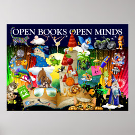 別の先生読- Literacy Poster ポスター