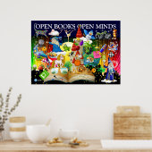 別の先生読- Literacy Poster ポスター (キッチン)