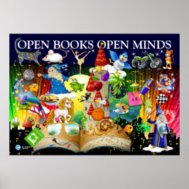 別の先生読- Literacy Poster ポスター