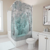 別の冬のワンダーランド シャワーカーテン (インサイチュ)