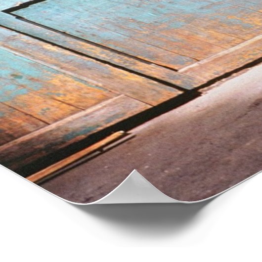 別の古い椅子 ポスター (角)