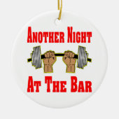 別の夜のバー重量挙げ#3 セラミックオーナメント (正面)