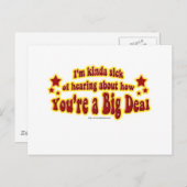 別の大きなディールデザイン ポストカード (正面/裏面)