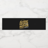 別の学位ホッタマスターの学位の卒業 ペットボトルラベル (シングルラベル)