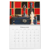 別の巧妙な一年生植物2010年 カレンダー (2月 2026)