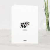 別の年の古いジマーおもしろいフレーム誕生日 カード (裏面)