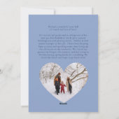 別の年への応援、新年の写真カード シーズンカード (裏面)