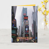 別の年! カード (黄色い花)