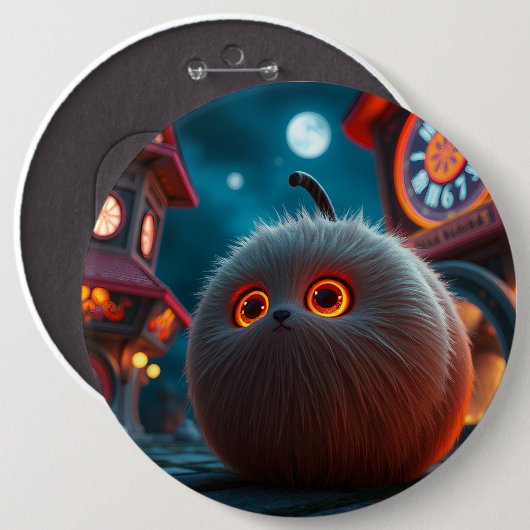 別の惑星からの小さな恋人 缶バッジ (正面&裏面)