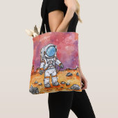 別の惑星 トートバッグ (クローズアップ)