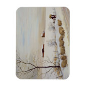 別の懸命冬 マグネット (縦)