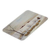 別の懸命冬 マグネット (左側)