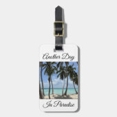 別の日のパラダイスラゲッジタグ ラゲッジタグ (正面縦)