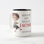 別の日、別の要因15ozマグカップ ツートーンマグカップ (正面左)