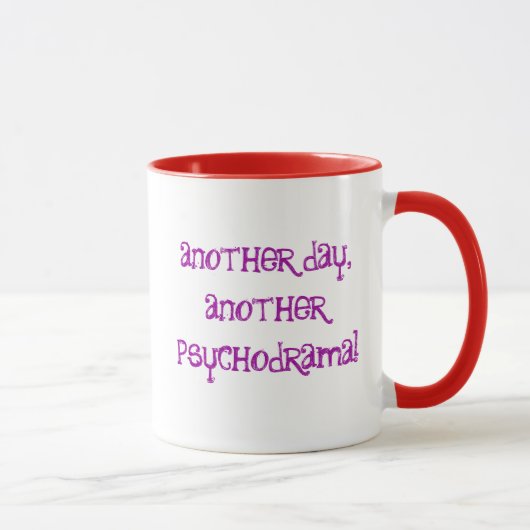 別の日、別のpsychodrama! マグカップ (右)