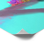 別の春の抽象芸術 ポスター (角)