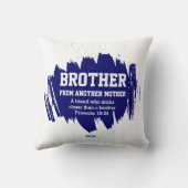 別の最高の母クリスチャンからの友人の兄弟 クッション (裏面)