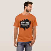 別の最高の母クリスチャンからの友人の兄弟 Tシャツ (正面フル)