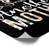 別の母の友人から最高のの姉妹デザイン ポスター (角)