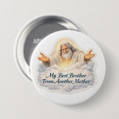 別の母親からの天のピン 缶バッジ (正面&裏面)
