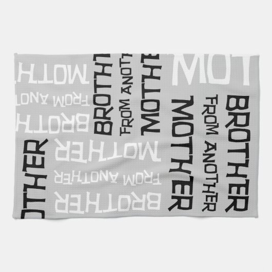 別の母親の兄弟 キッチンタオル (横)