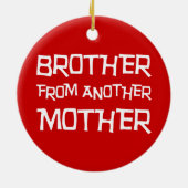 別の母親の兄弟 セラミックオーナメント (裏面)