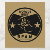 別の母親の兄弟 ワインラベル (シングルラベル)