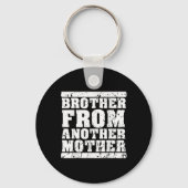 別の母親の友情引用文の距離 キーホルダー (正面)